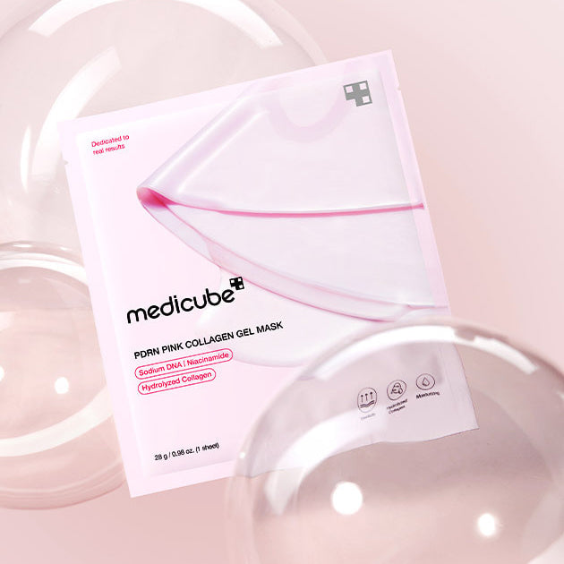 MEDICUBE PDRN Pink Collagen Gel Mask Sheet 1Box (28g x 4ea)