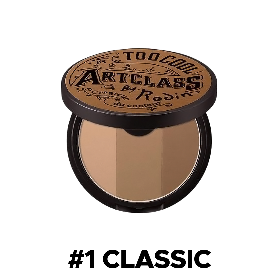 [US STOCK] Too Cool For School Art Class by Rodin 3-Color Face Shading, Contour 9.5g (3 Colors) - DODOSKIN