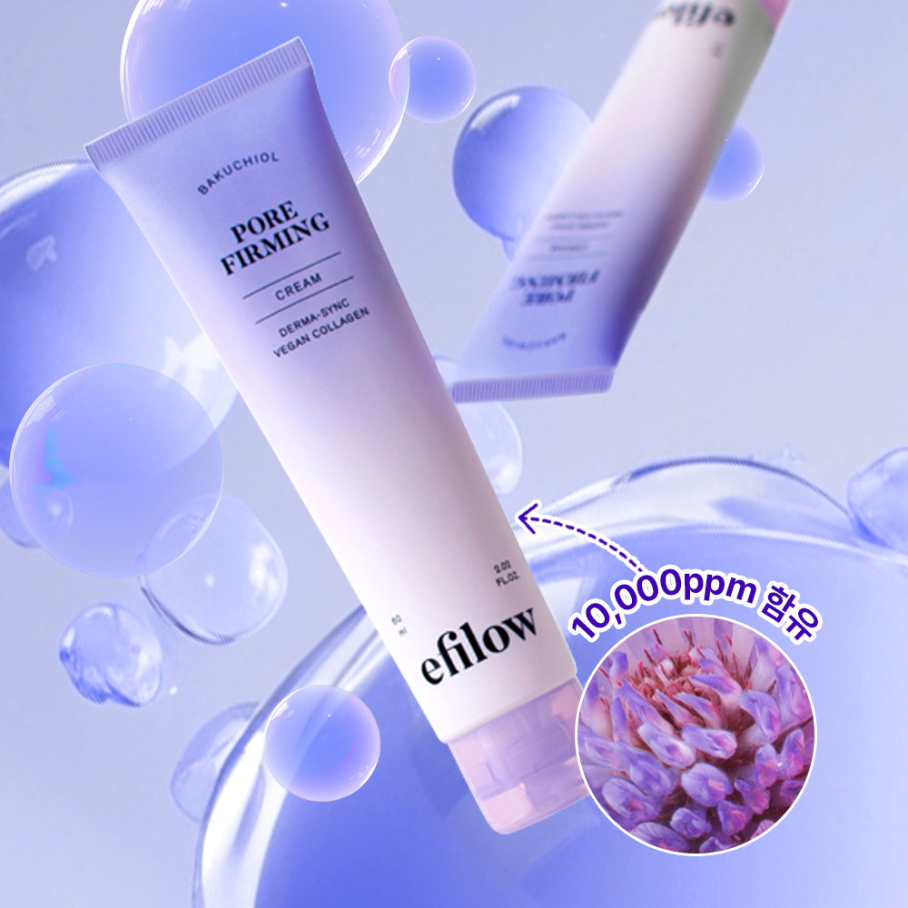 Efilow Bakuchiol Derma-sincronización de poros Firming Cream 60ml
