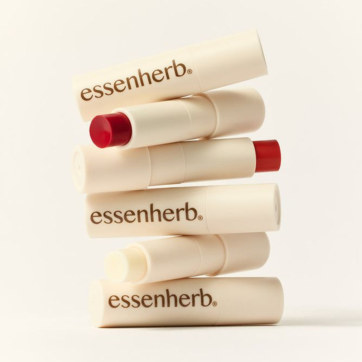essenherb jojoba bálsamo de labios esencial 4g 3 colores