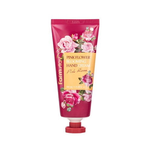 [FARMSTAY] Pink Flower Blooming Hand Cream Pink Rose 100ml - Dodoskin