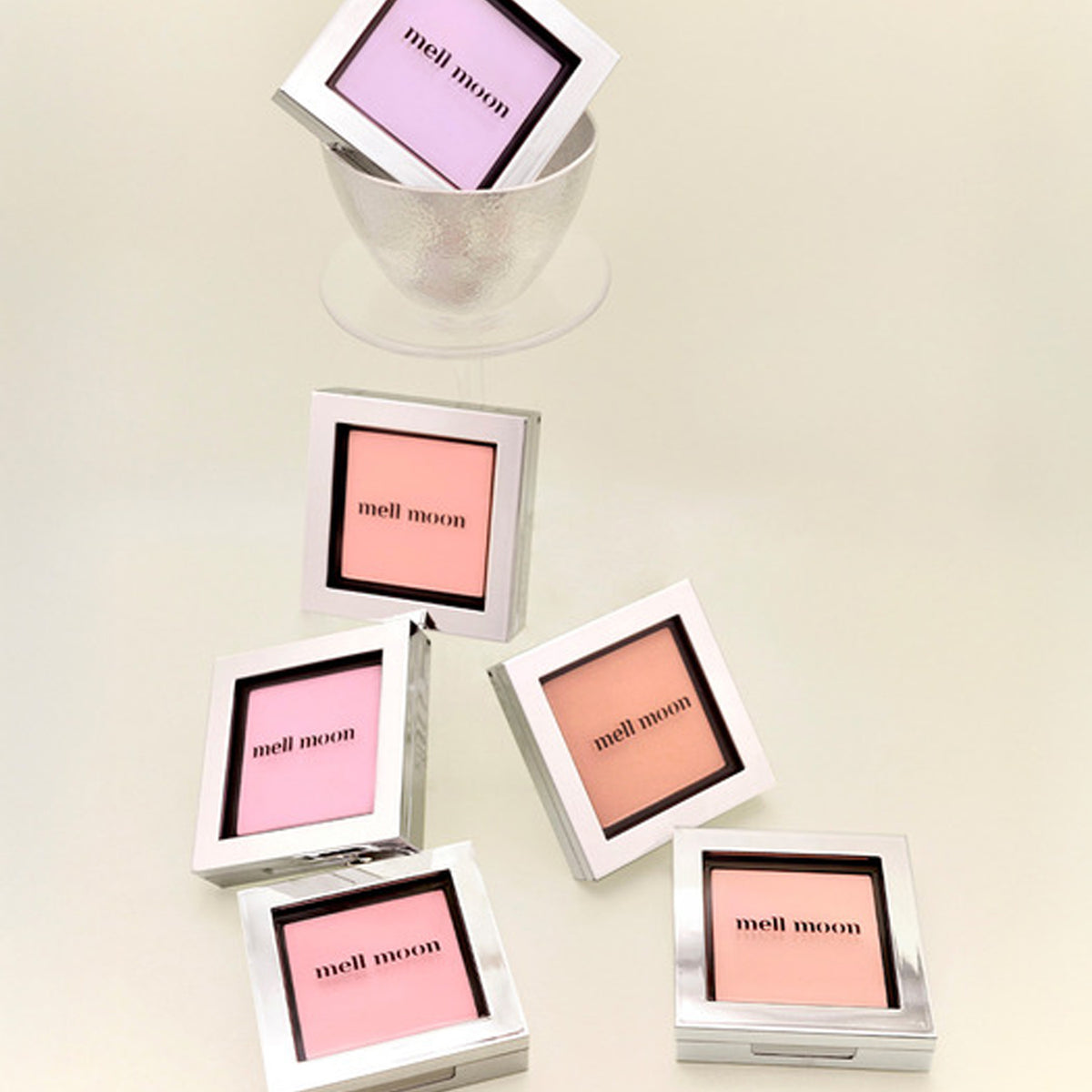 mell moon Pure Blurring Blush 5.2g 6 Colors