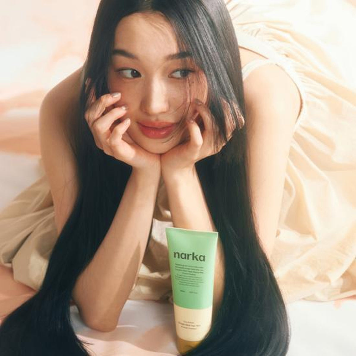 narka Core Rebuild Straight Slick Hair Milk 150ml