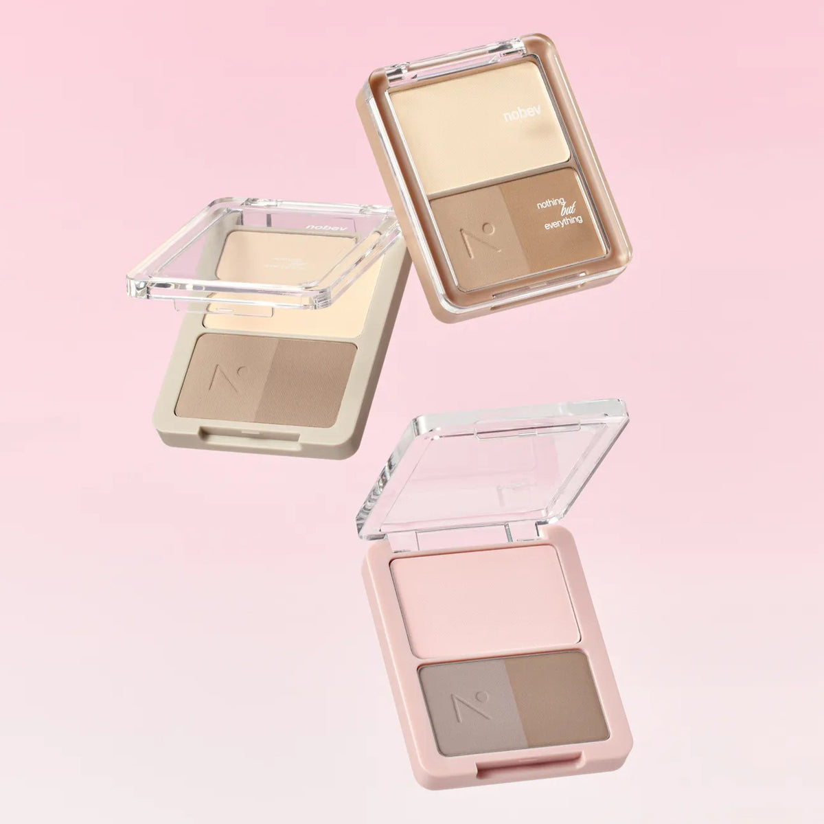nobev Volume Detail Shading Palette 9.8g 3colors