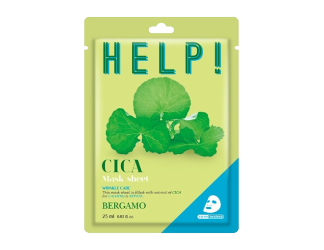 Bergamo Help! Mask Pack Cica 25ml *10ea - DODOSKIN