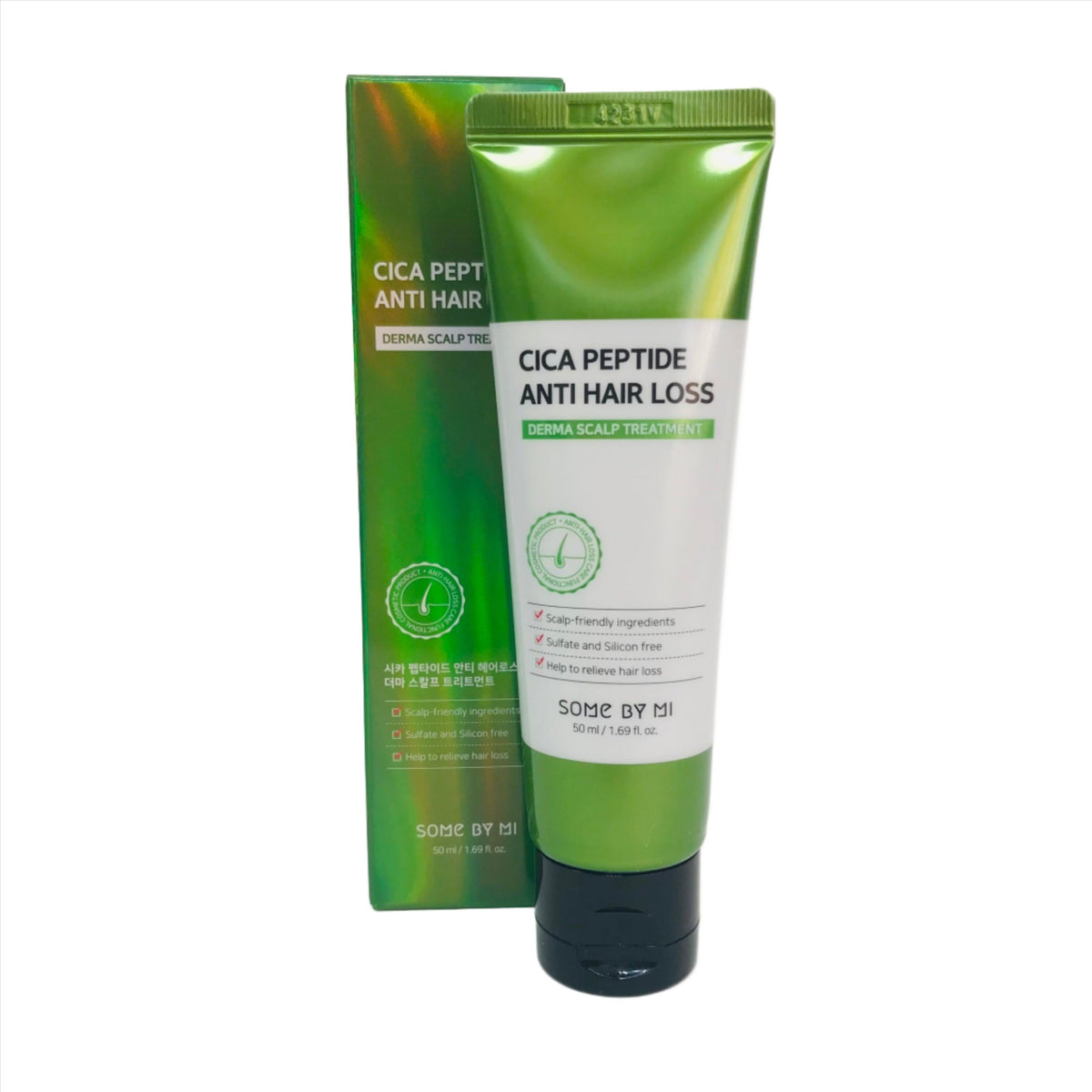SOME BY MI Cica Peptide Anti Hair Loss Derma Scalp Treatment 50ml - DODOSKIN