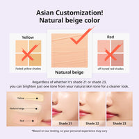 (Matt) DEWYCEL Natural Fit Foundation SPF38 PA++ 30ml - DODOSKIN