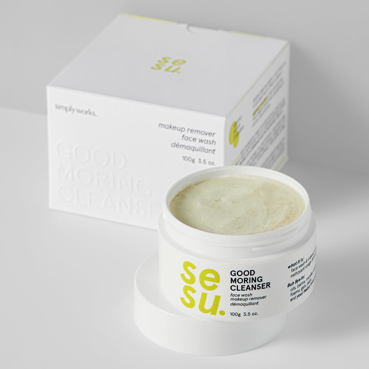 simply works SESU Good Moring Cleanser 100g