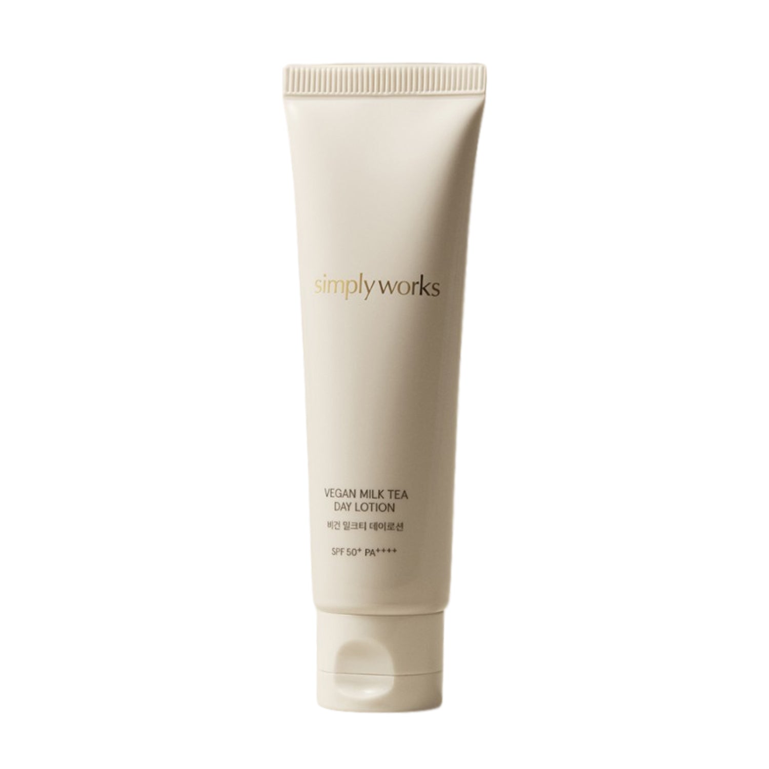 Simplemente trabaja Vegan Milk Tea Day Lotion SPF 50+ PA ++++