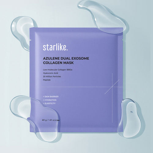 starlike Azulene Dual Exosome Collagen Mask 5ea