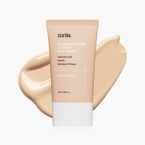 starlike Foundation Free Tone-Up Sun Cream 50ml