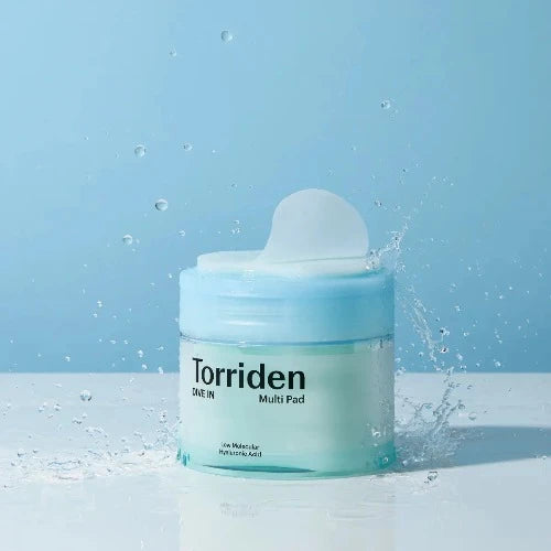 Torriden DIVE-IN Low Molecule Hyaluronic Acid Multi Pad 80 sheets - DODOSKIN