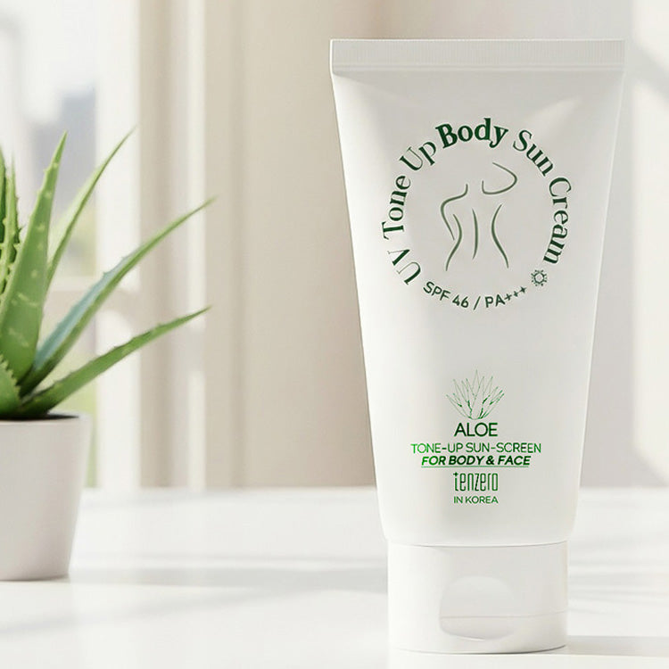 tenzero Aloe UV Tone-Up Body Sunscreen SPF46 PA+++ 150g