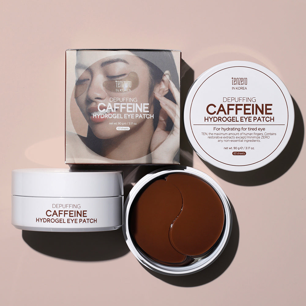tenzero Depuffing Caffeine Hydrogel Eye Patch 90g 60ea