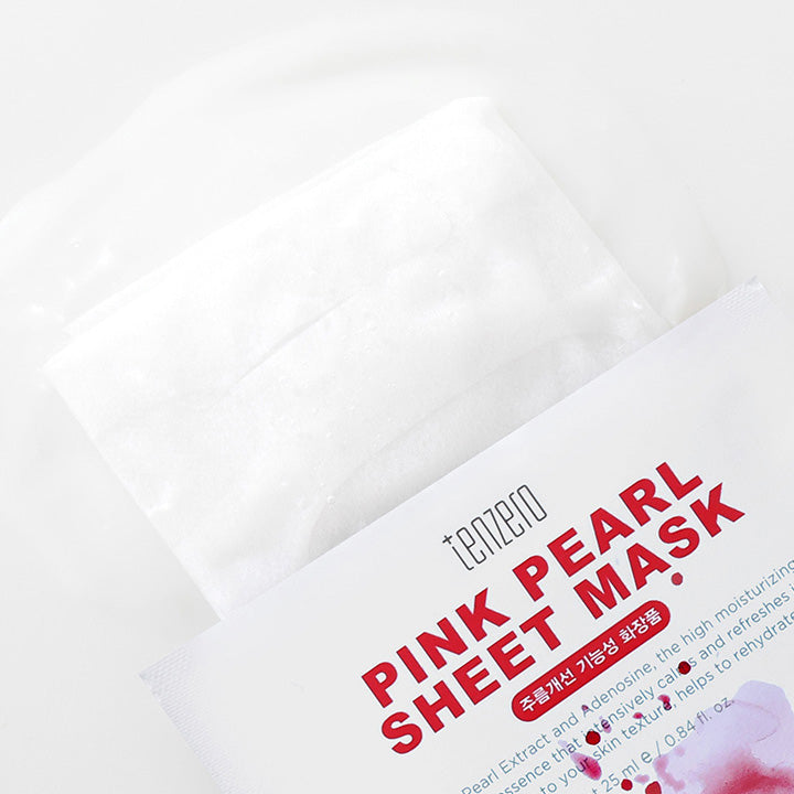 tenzero Pink Pearl Sheet Mask 25ml 10ea