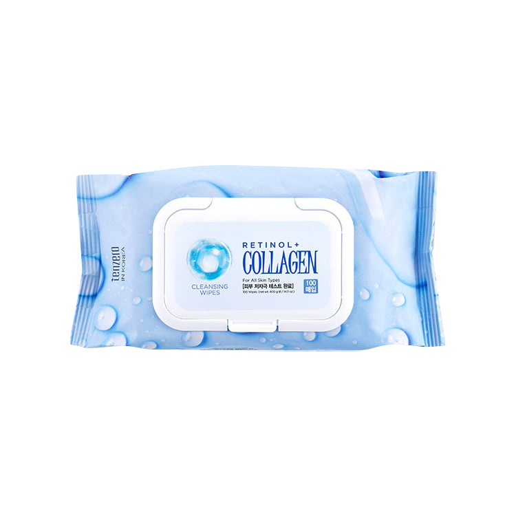 tenzero Retinol Collagen Cleansing Tissues 400g 100ea