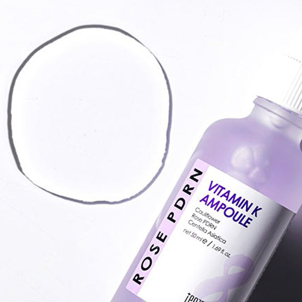 tenzero Rose PDRN Vitamin K Ampoule 50ml