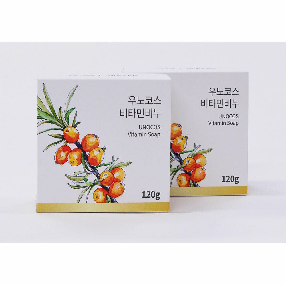 UNOCOS Vitamin Soap Skin Health Moisturizing Deep Cleansing Effect 120g - Dodoskin