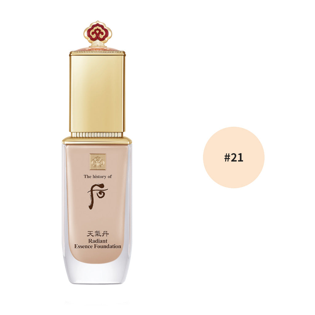 The history of whoo Cheongidan Hwahyun Radiant Essence Foundation 40ml (2 shades) - Dodoskin