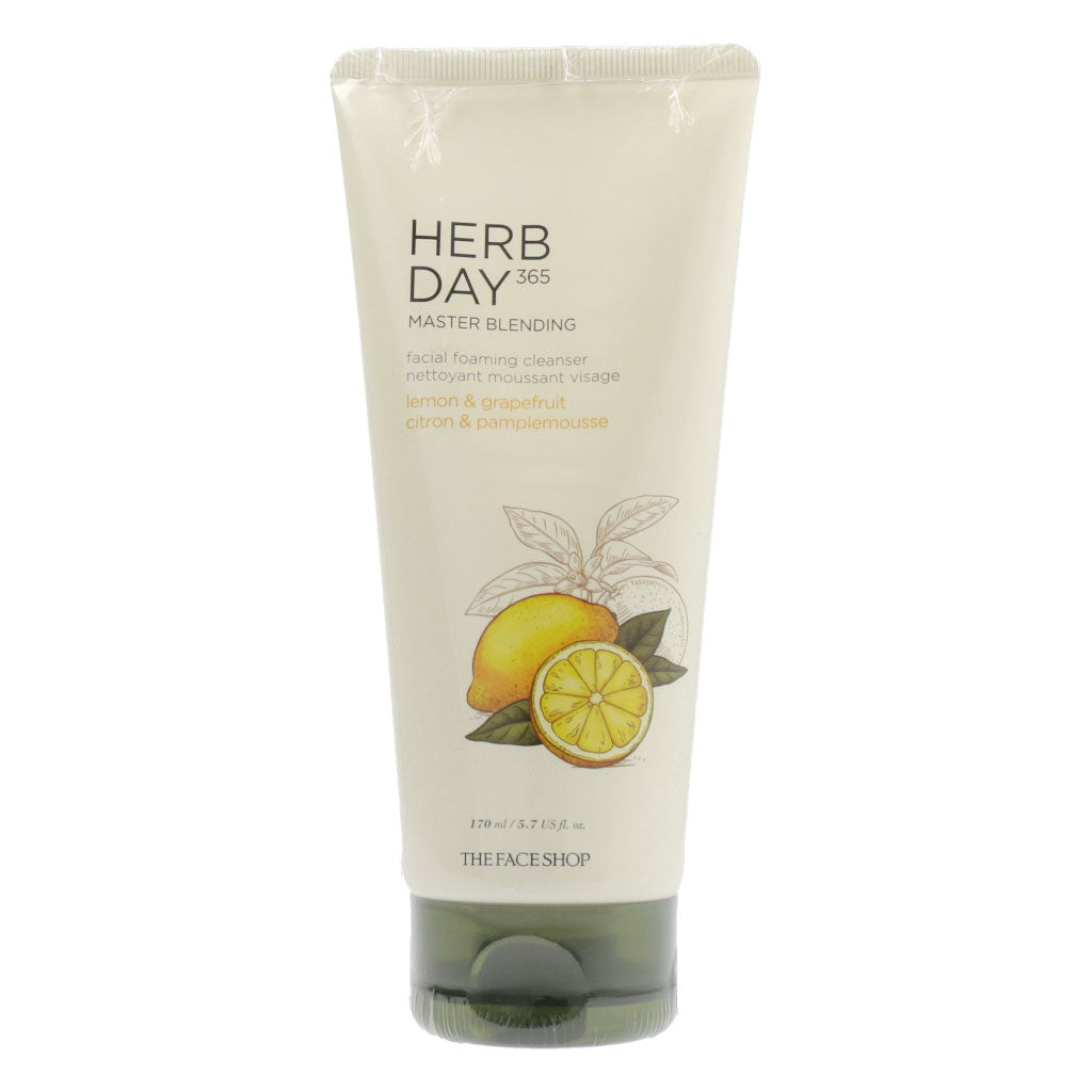 THE FACE SHOP Herb Day 365 Master Blending Cleanser 170 ml de limón
