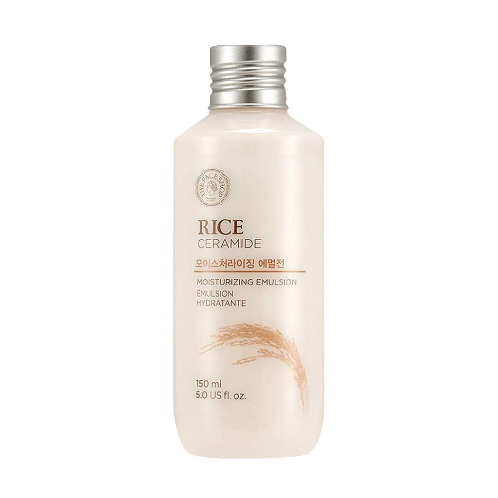 THE FACE SHOP Rice & Ceramide Moisturizing Toner / Emulsion 150ml - Dodoskin