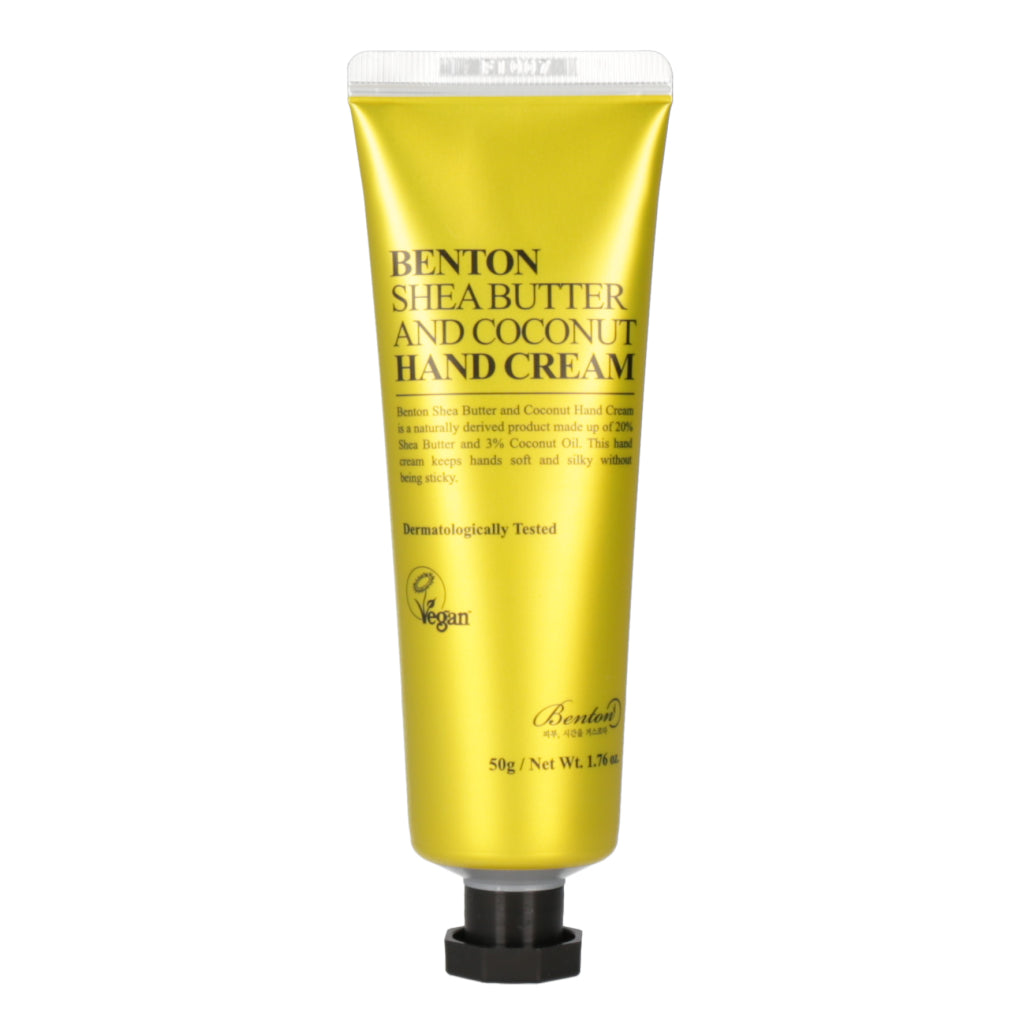 BENTON Shea Butter and Coconut Hand Cream 50g