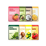 Farmstay Real Essence Mask 1Box (28g x 10ea) / 10 Types